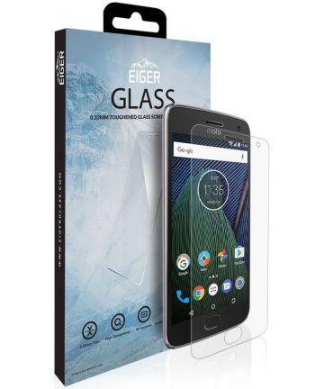 Eiger Glass Motorola Moto G5 Plus 0.33mm Tempered Glass Screen Protectors