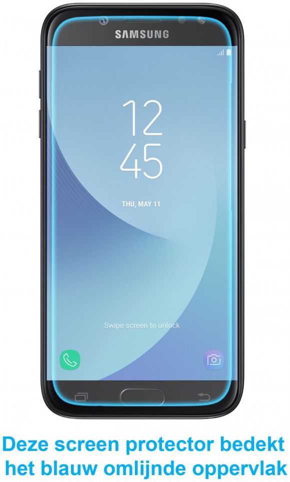 Samsung Galaxy J5 (2017) Tempered Glass Screen Protector afbeelding 2