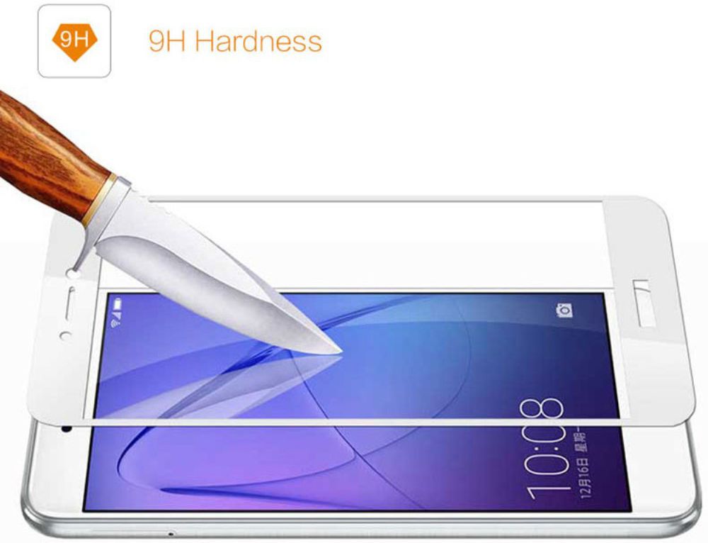 Huawei P8 Lite (2017) Tempered Glass Screen Protector Zwart afbeelding 5