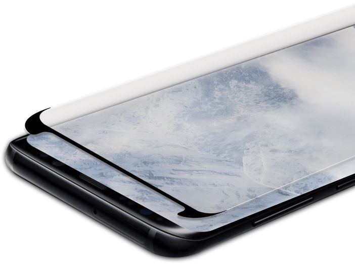 Eiger Samsung Galaxy S8 Tempered Glass Case Friendly Protector Gebogen afbeelding 11