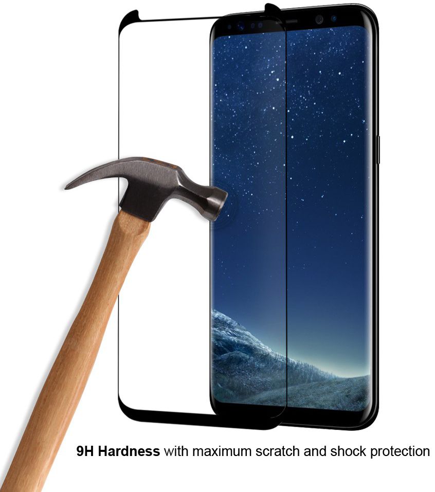 Eiger Case Friendly Tempered Glass Samsung Galaxy S8 Plus afbeelding 5