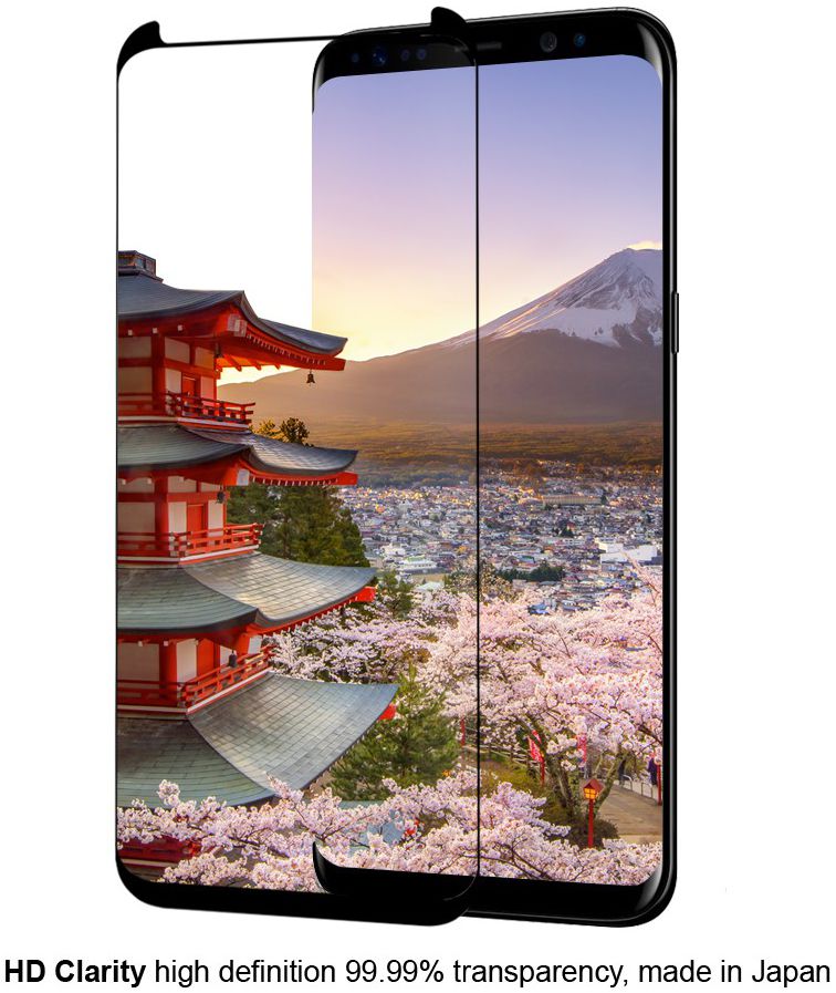 Eiger Case Friendly Tempered Glass Samsung Galaxy S8 Plus afbeelding 6