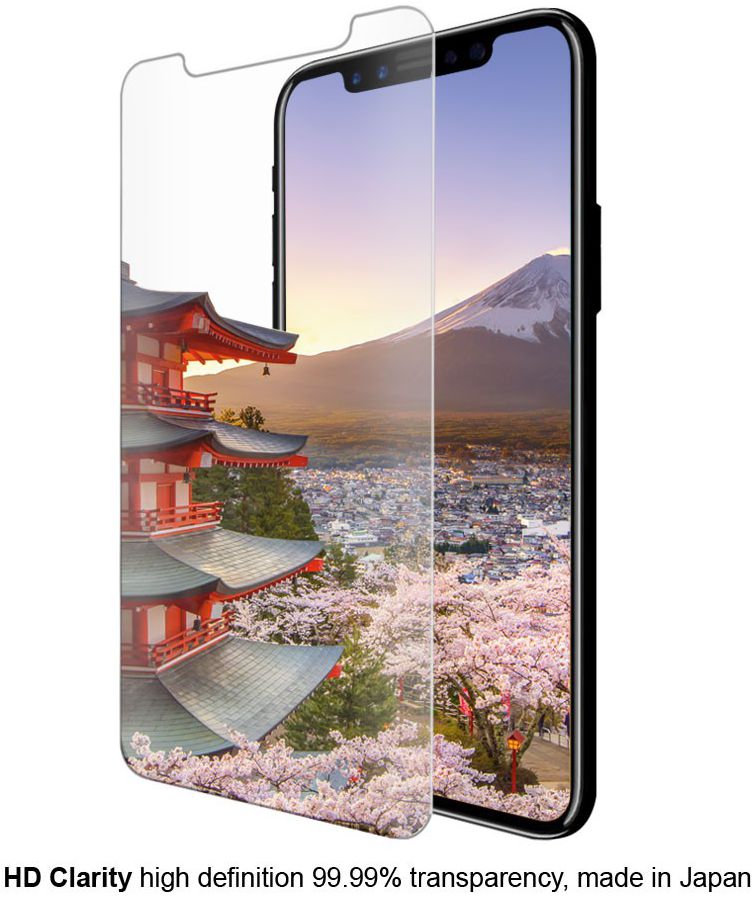 Eiger Tempered Glass Screen Protector Apple iPhone X / XS afbeelding 8