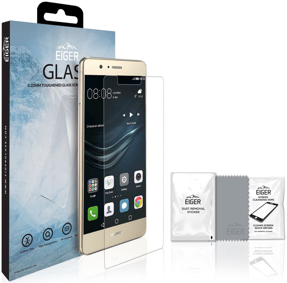 Eiger Tempered Glass Screen Protector Huawei P9 Lite afbeelding 9