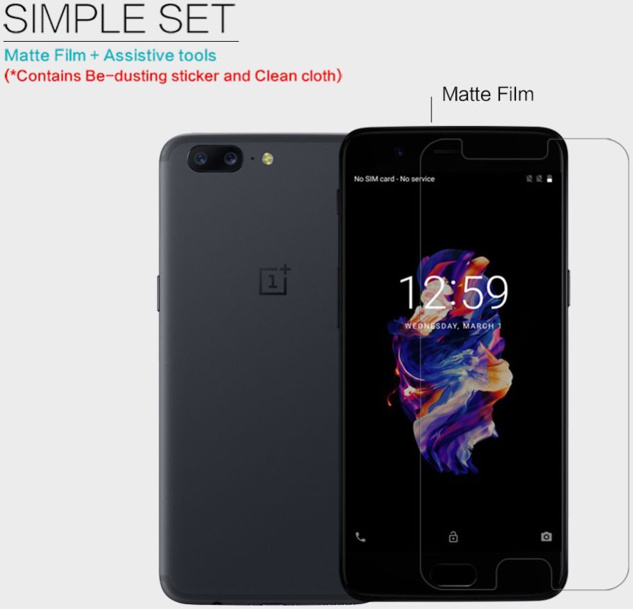 Nillkin Matte Screen Protector OnePlus 5 afbeelding 7
