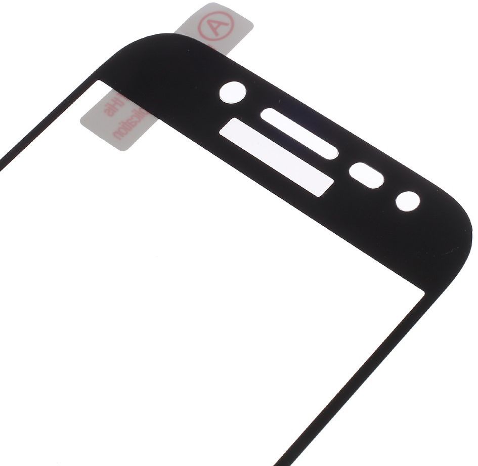 Samsung Galaxy J5 (2017) Zijde Tempered Glass Screen Protector Zwart afbeelding 3