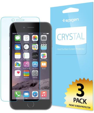 Spigen Crystal Screen Protector Apple iPhone 6(S) 3 Pack Plus Screen Protectors