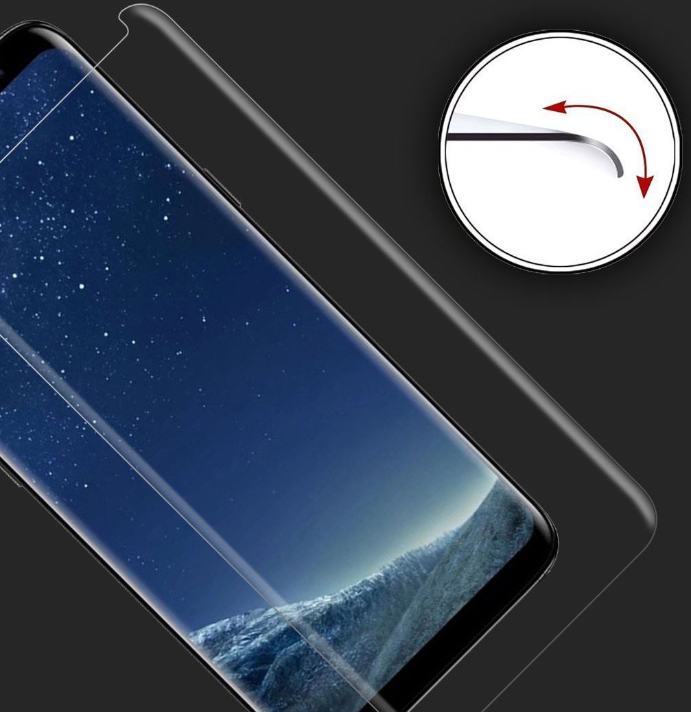 Rosso Samsung Galaxy S8 9H Tempered Glass Screen Protector afbeelding 9
