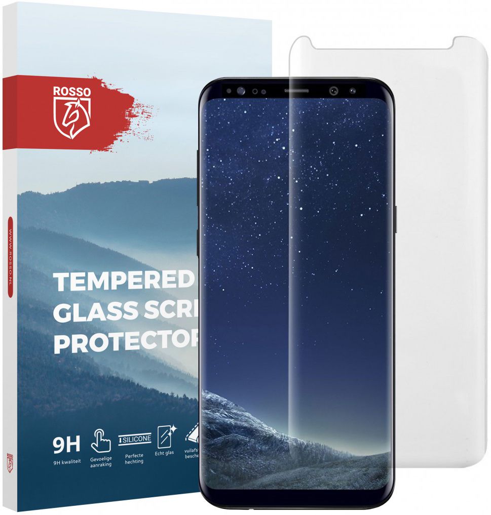 Rosso Samsung Galaxy S8 9H Tempered Glass Screen Protector afbeelding 1