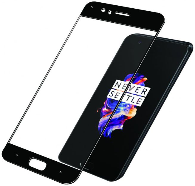 PanzerGlass OnePlus 5 Screenprotector Zwart afbeelding 4