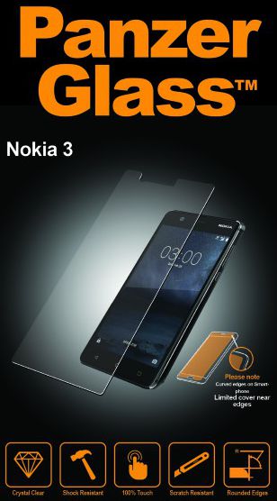 PanzerGlass Tempered Glass Screen Protector Nokia 3 afbeelding 1