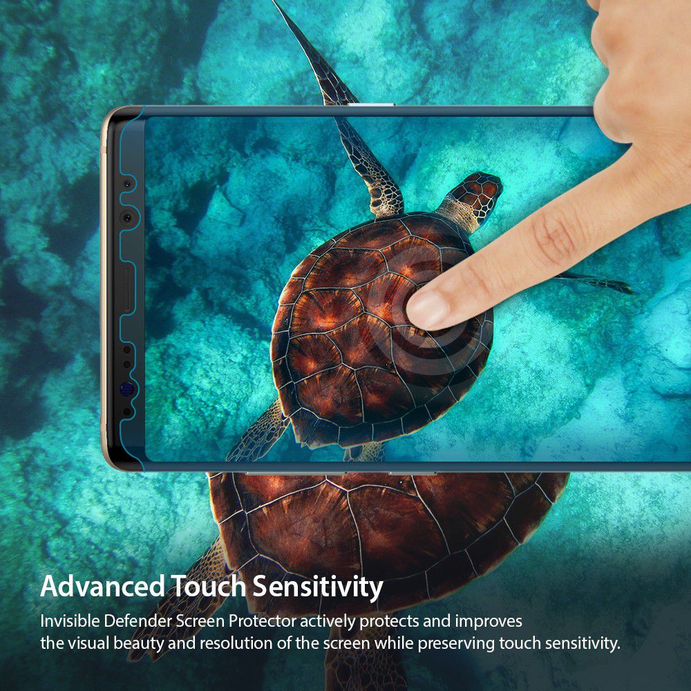 Ringke ID Full Cover Screen Protector Samsung Galaxy Note 8 [2-Pack] afbeelding 2