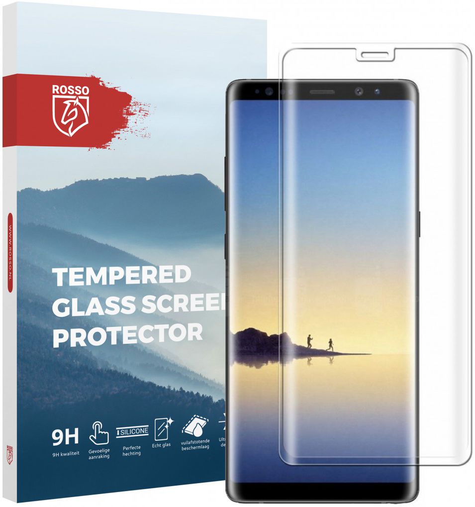 Rosso Samsung Galaxy Note 8 9H Tempered Glass Screen Protector afbeelding 1