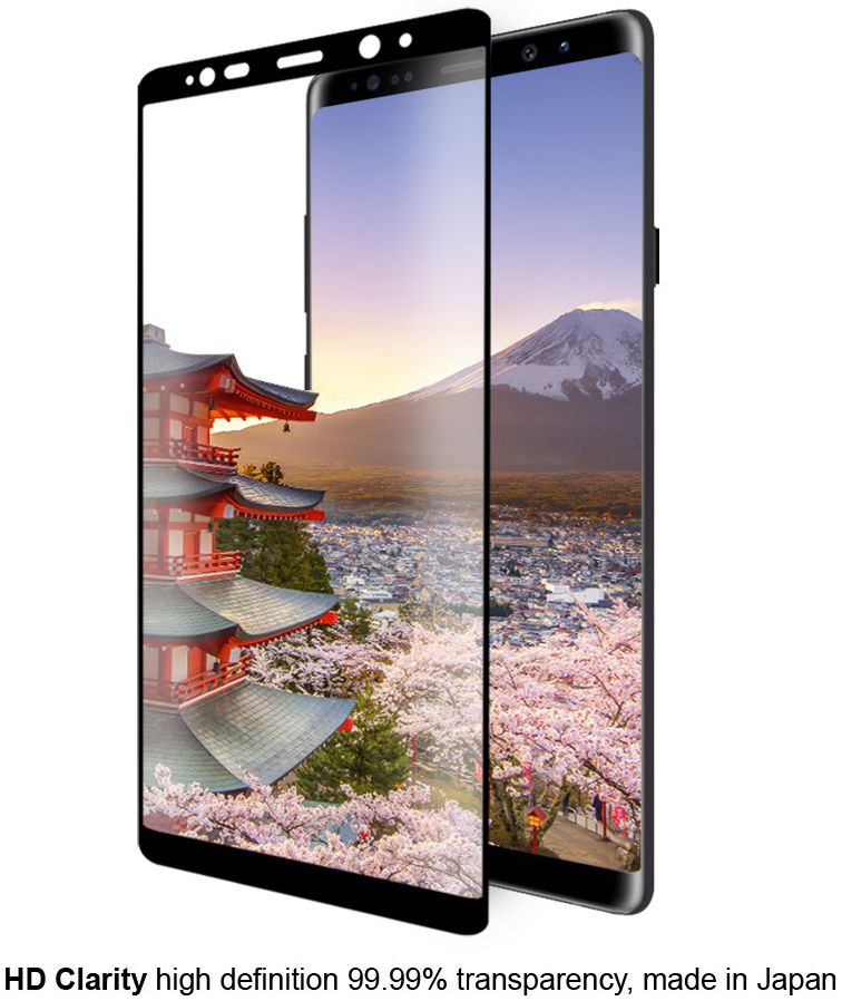 Eiger 3D Edge to Edge Glass Samsung Galaxy Note 8 afbeelding 11