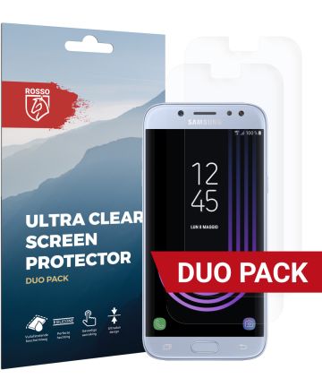 Rosso Samsung Galaxy J5 2017 Ultra Clear Screen Protector Duo Pack Screen Protectors