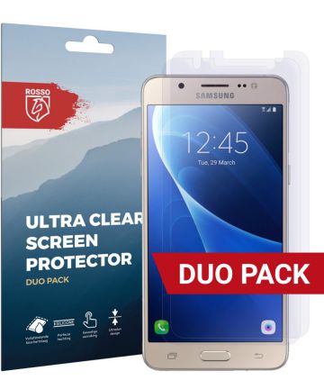 Rosso Samsung Galaxy J5 2016 Ultra Clear Screen Protector Duo Pack Screen Protectors