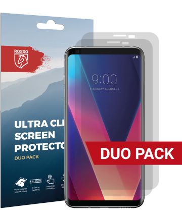 Rosso LG V30 / V30S Ultra Clear Screen Protector Duo Pack Screen Protectors