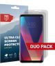 Rosso LG V30 / V30S Ultra Clear Screen Protector Duo Pack