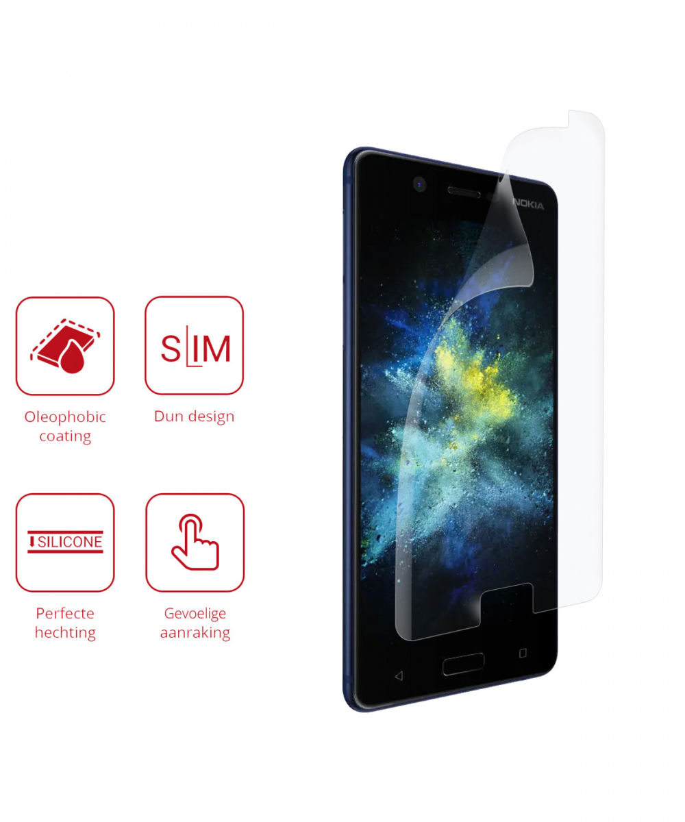Rosso Nokia 5 Ultra Clear Screen Protector Duo Pack afbeelding 2