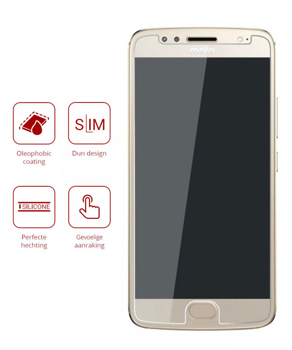 Rosso Motorola Moto G5S Ultra Clear Screen Protector Duo Pack afbeelding 2