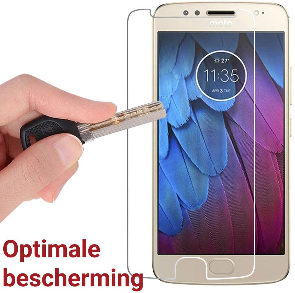 Rosso Motorola Moto G5S Ultra Clear Screen Protector Duo Pack afbeelding 4