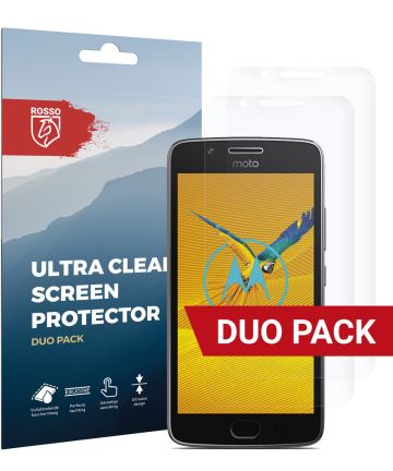 Rosso Motorola Moto G5 Ultra Clear Screen Protector Duo Pack Screen Protectors