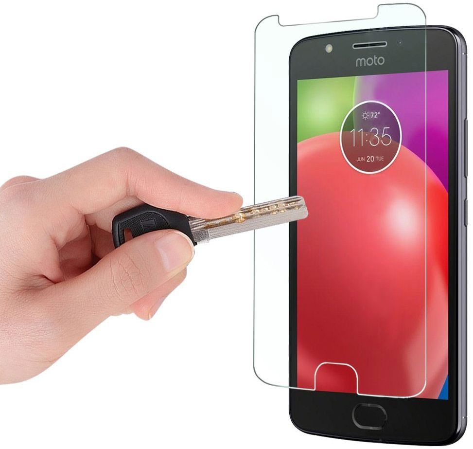 Rosso Motorola Moto E4 Plus Ultra Clear Screen Protector Duo Pack afbeelding 4