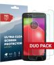 Rosso Motorola Moto E4 Ultra Clear Screen Protector Duo Pack
