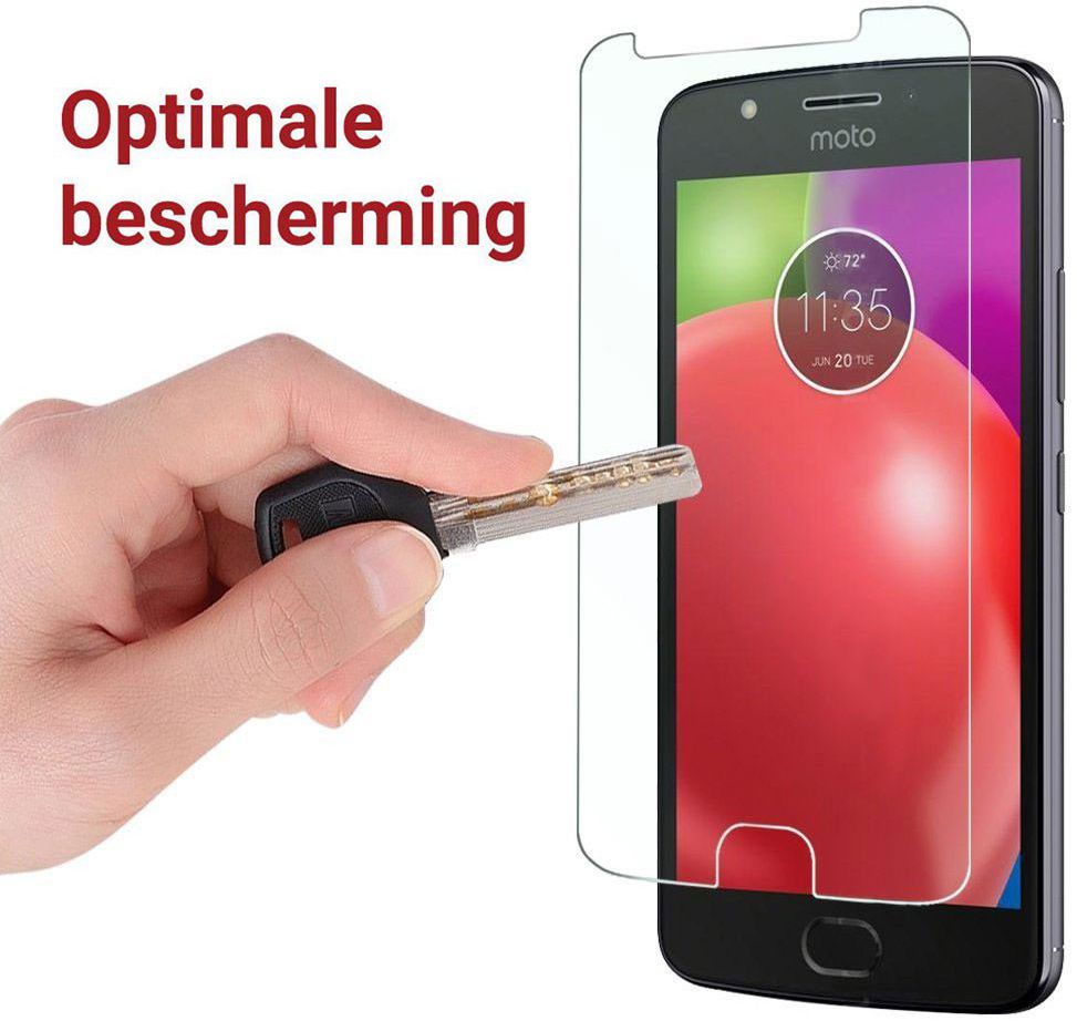 Rosso Motorola Moto E4 Ultra Clear Screen Protector Duo Pack afbeelding 4