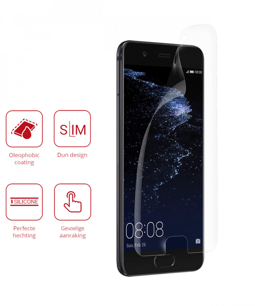 Rosso Huawei P10 Ultra Clear Screen Protector Duo Pack afbeelding 2