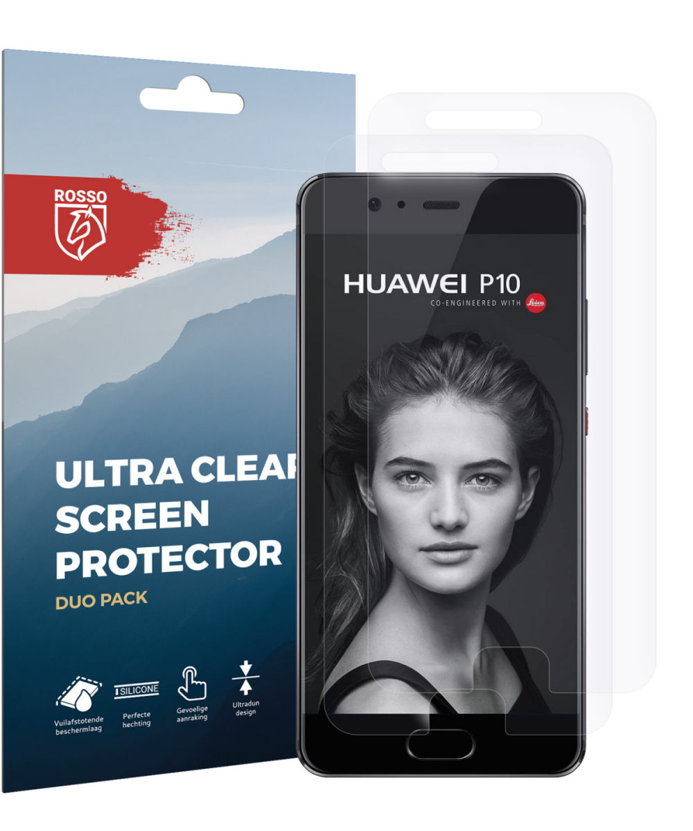 Rosso Huawei P10 Ultra Clear Screen Protector Duo Pack afbeelding 10