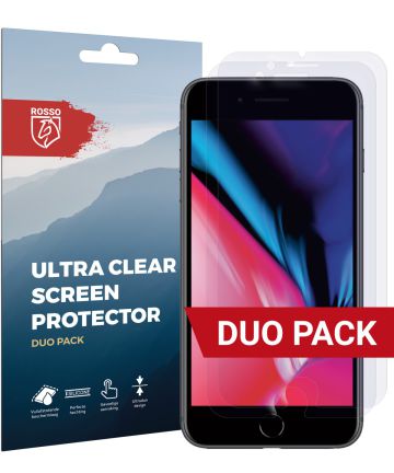 Rosso Apple iPhone 6(s) / 7 / 8 Ultra Clear Screen Protector Duo Pack Screen Protectors
