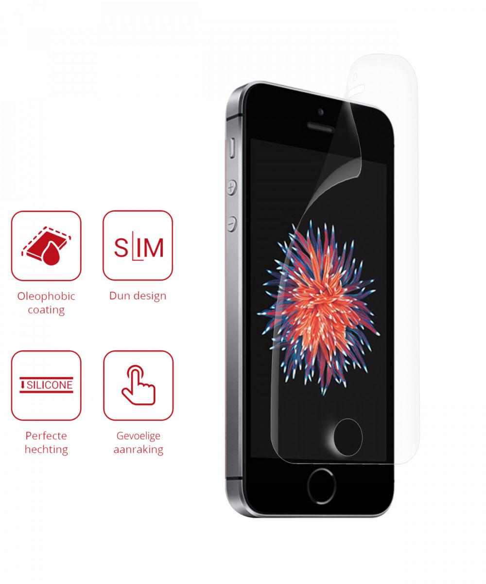 Rosso Apple iPhone 5(s)/5C/SE Ultra Clear Screen Protector Duo Pack afbeelding 2