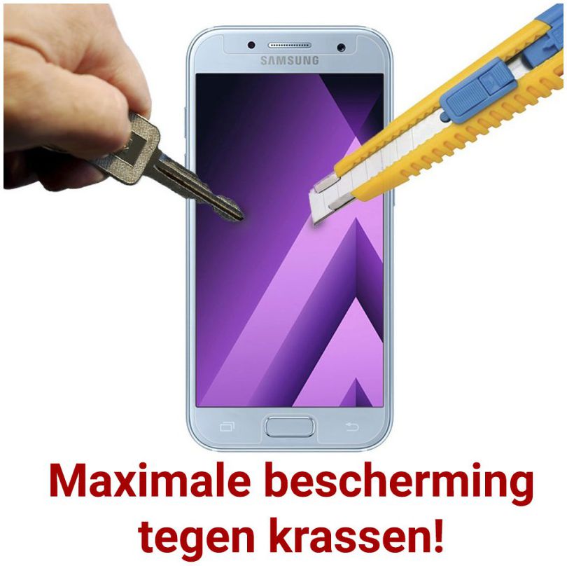 Rosso Samsung Galaxy A3 2017 9H Tempered Glass Screen Protector afbeelding 4