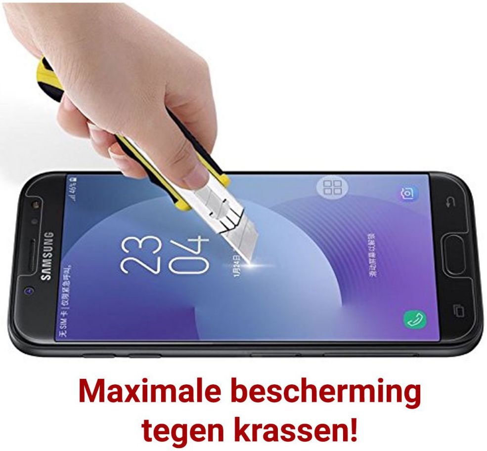Rosso Samsung Galaxy J5 2017 9H Tempered Glass Screen Protector afbeelding 3