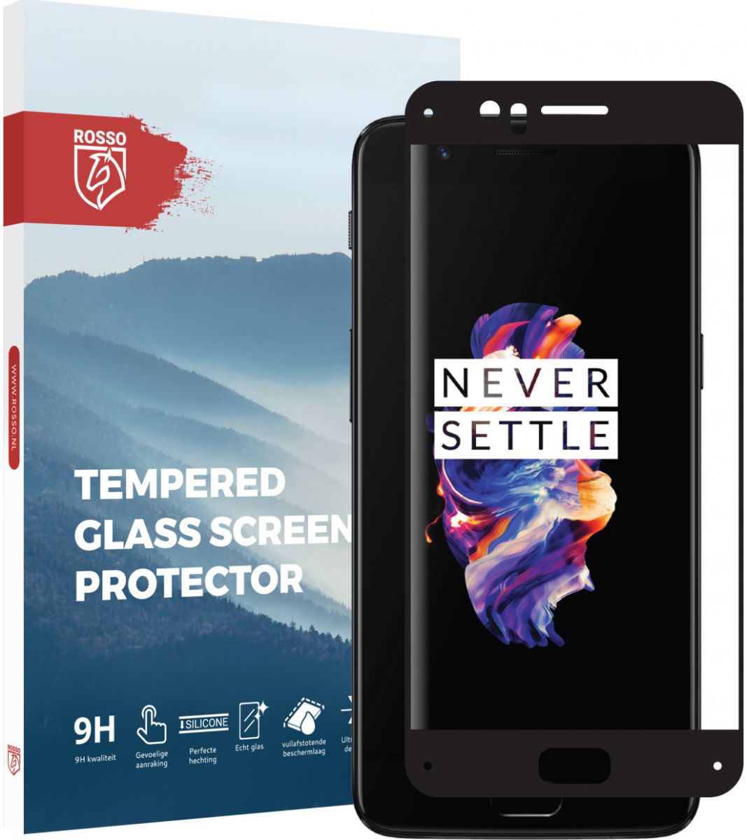 Rosso OnePlus 5 9H Tempered Glass Screen Protector afbeelding 1