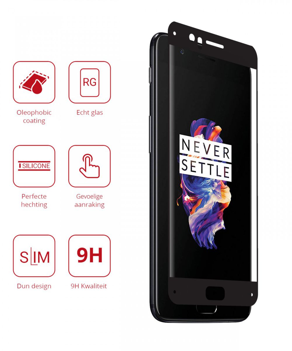 Rosso OnePlus 5 9H Tempered Glass Screen Protector afbeelding 2