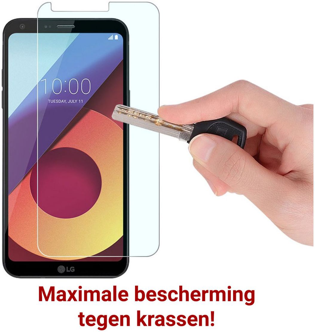 Rosso LG Q6 9H Tempered Glass Screen Protector afbeelding 3