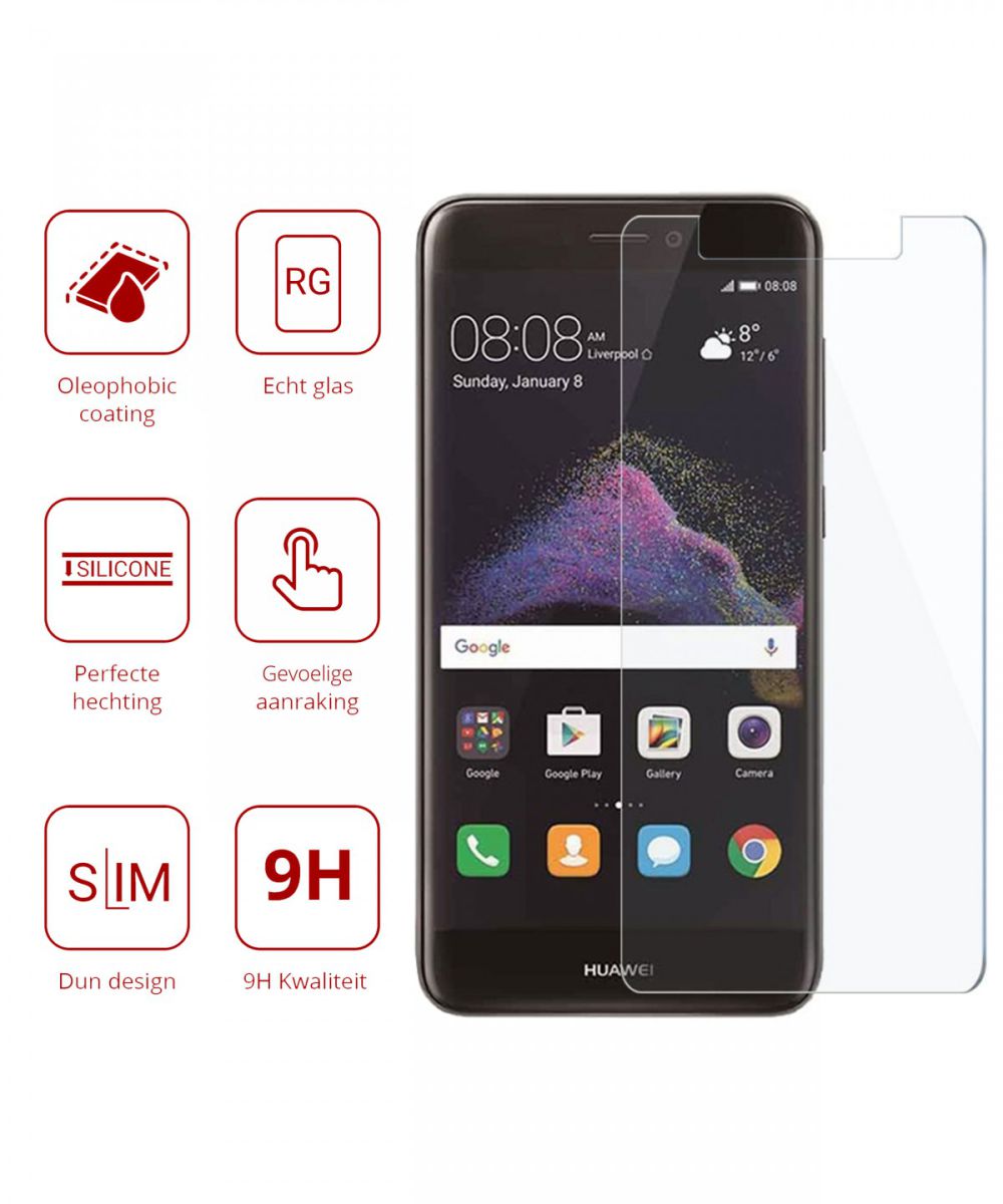 Rosso Huawei Y6 Pro 2017 9H Tempered Glass Screen Protector afbeelding 2