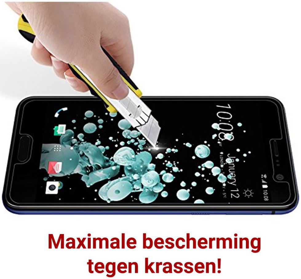 Rosso HTC U11 9H Tempered Glass Screen Protector afbeelding 3