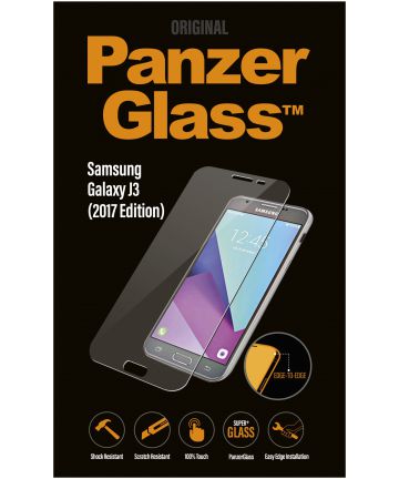 PanzerGlass Samsung Galaxy J3 2017 Case Friendly Screenprotector Screen Protectors