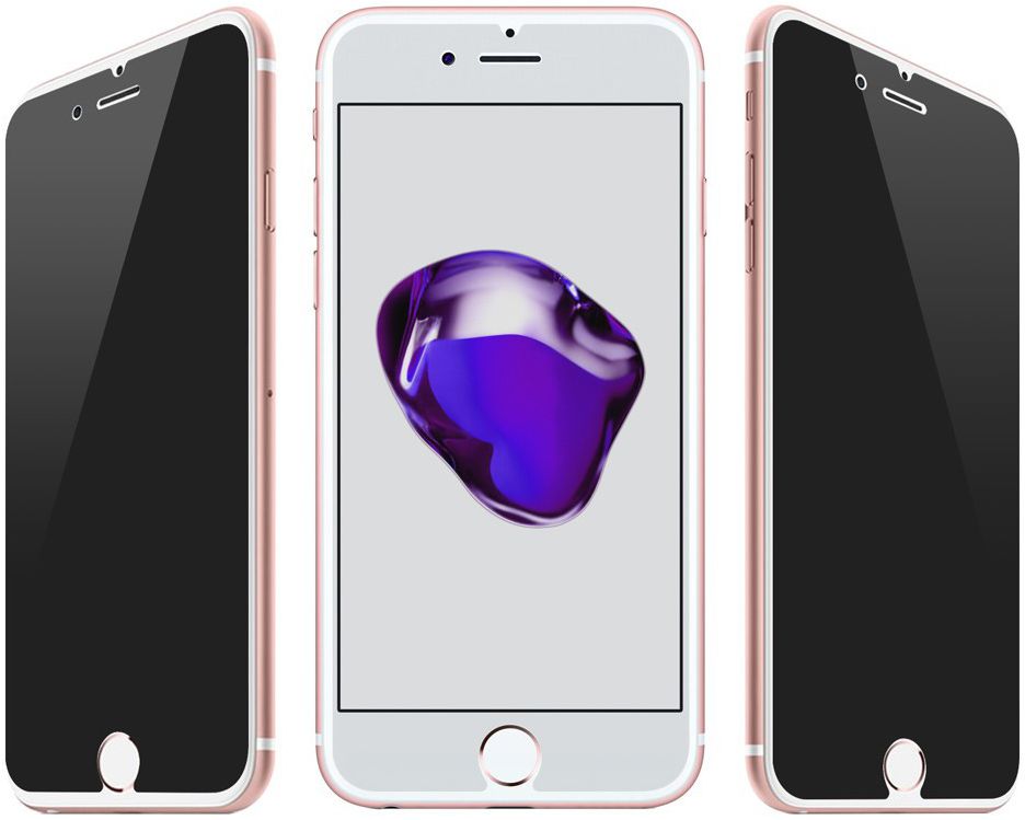 Apple iPhone 7 / 8 Privacy Tempered Glass screen protector afbeelding 2