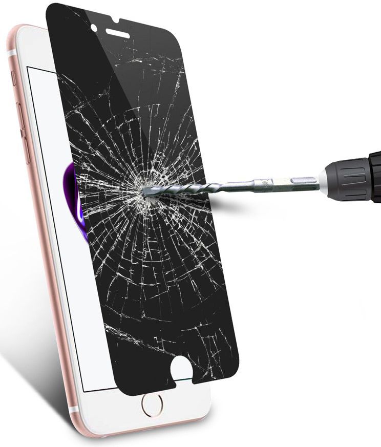 Apple iPhone 7 / 8 Privacy Tempered Glass screen protector afbeelding 6