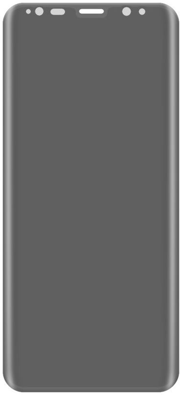 Samsung Galaxy S8 Privacy Tempered Glass screen protector Transparant afbeelding 4