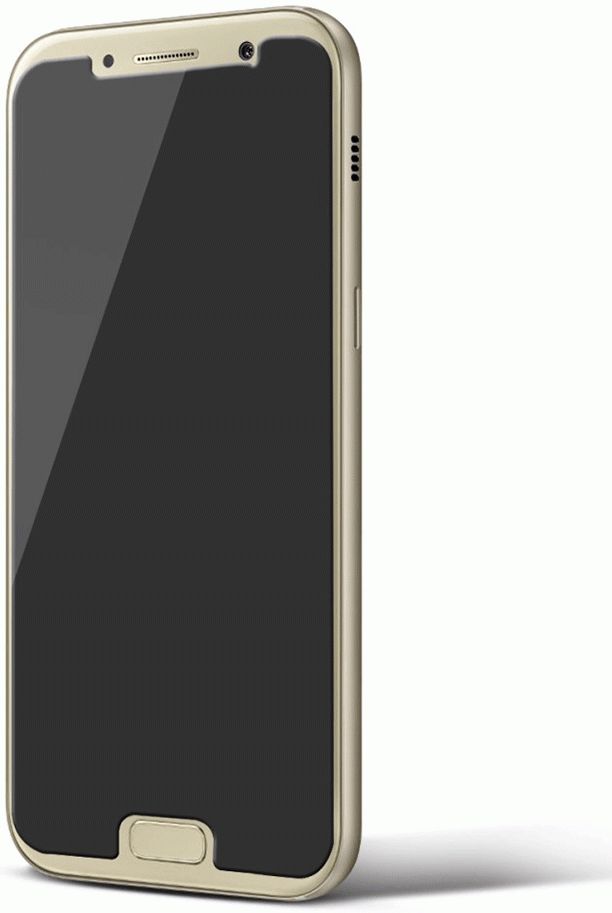 Samsung Galaxy A3 (2017) Privacy Tempered Glass screen protector afbeelding 2