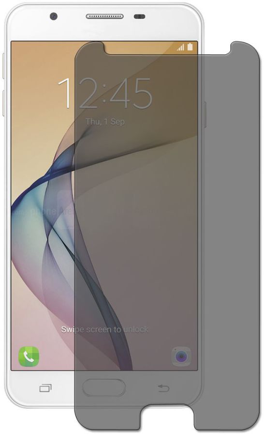 Samsung Galaxy J7 (2017) Privacy Tempered Glass screen protector afbeelding 1