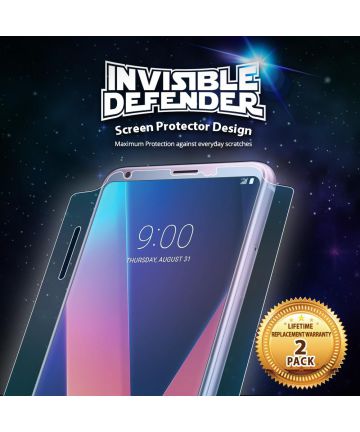 Ringke Invisible Defender Screen Protector LG V30 / V30S Screen Protectors