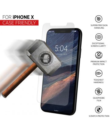 THOR Case Friendly Tempered Glass Apple iPhone X / XS Screen Protectors