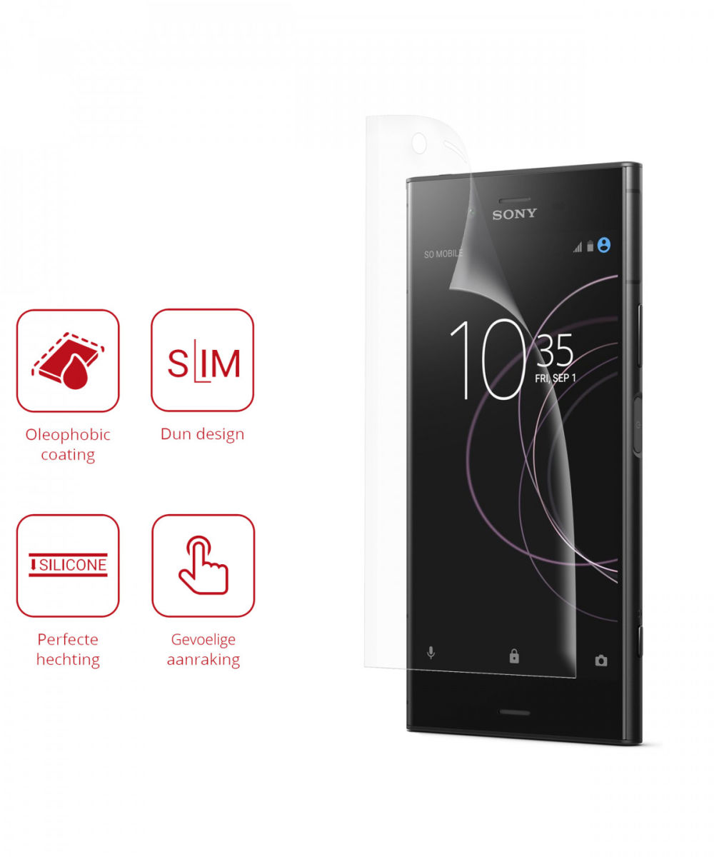 Rosso Sony Xperia XZ1 Compact Ultra Clear Screen Protector Duo Pack afbeelding 2