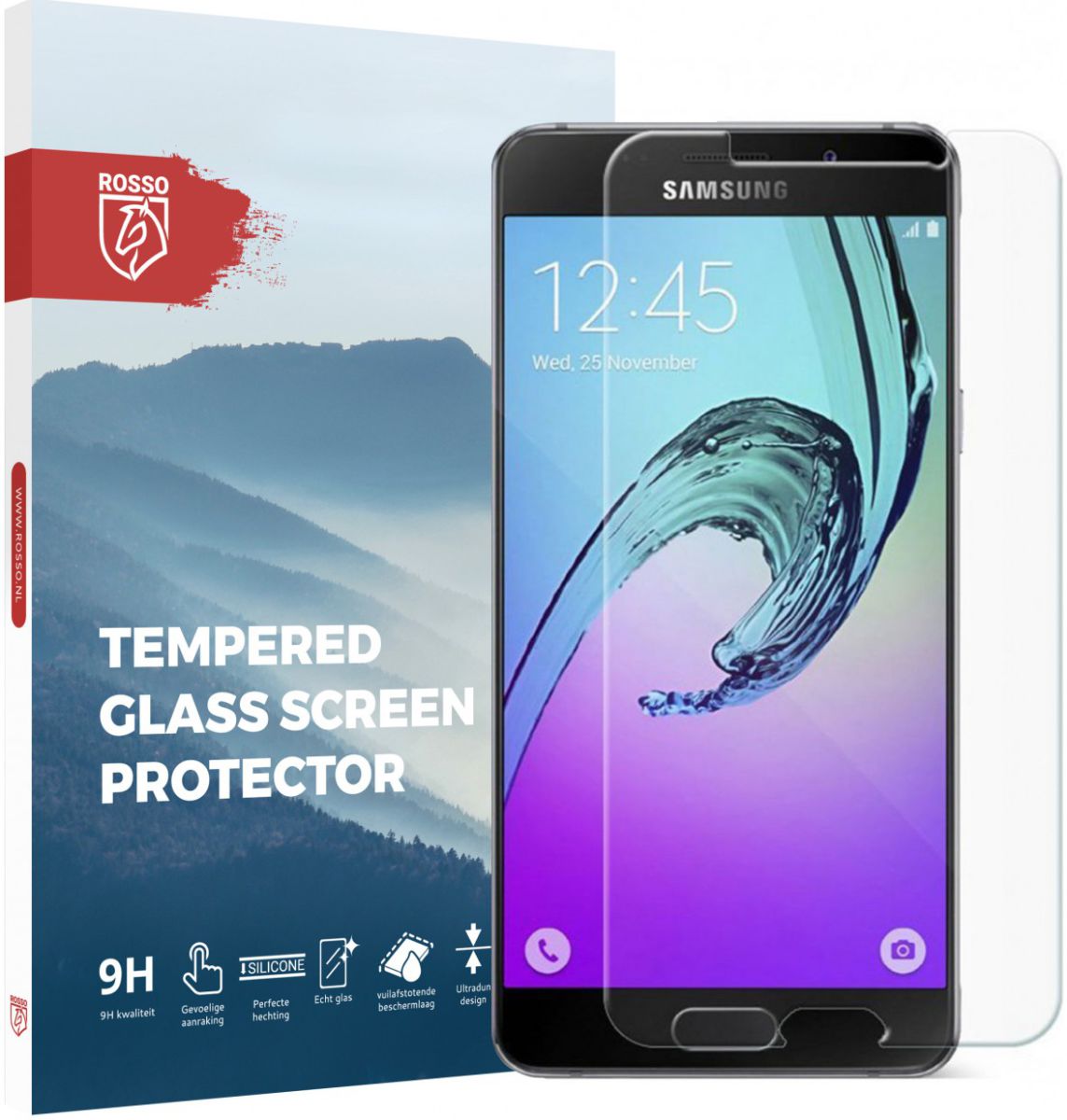 Rosso Samsung Galaxy A5 (2016) 9H Tempered Glass Screen Protector afbeelding 1
